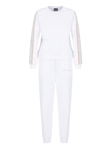 EA7 Jogginganzug 'Dynamic Athlete' in weiss