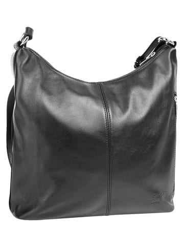 Samantha Look Shopper echt Leder in schwarz