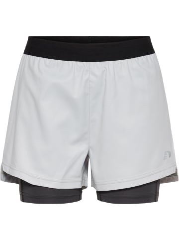 Newline Shorts Women 2-In-1 Running Shorts in OYSTER MUSHROOM