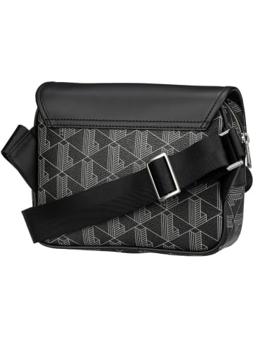 Lacoste Umhängetasche The Blend Messenger Bag 3787 in Monogramm Noir Gris