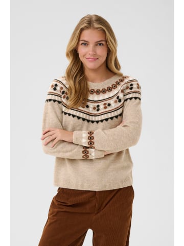 Cream Strickpullover CRCherrie Loose fit in Cobblestone Melange