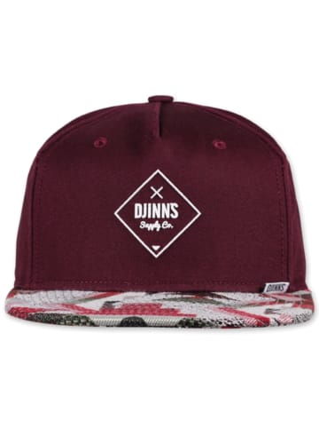 DJINNS Baseball Cap in rot