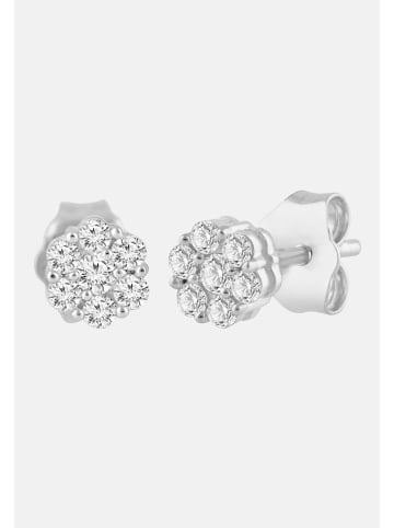 Diamant Exquis Ohrringe aus 585 Weißgold mit Diamant