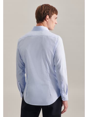 Seidensticker Business Hemd Slim in Hellblau
