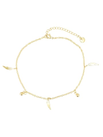 Adeliás Damen Anhänger aus Edelstahl in gold