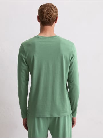 Marc O'Polo Pyjamaoberteil Mix N Match Cotton in winter sage