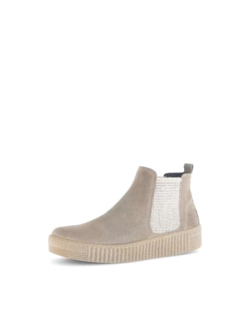 Gabor Fashion Chelsea Boots in beige