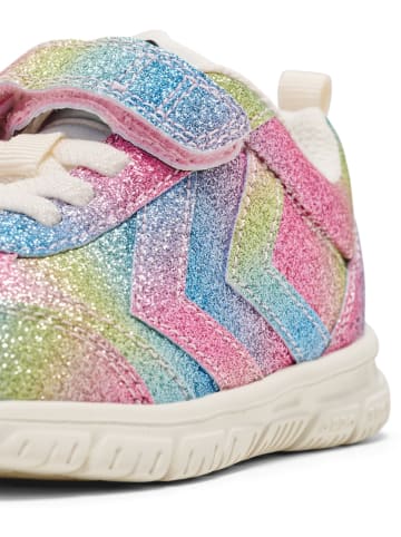 Hummel Kinder Sneaker "Crosslite Glitter Infant" in Weiß