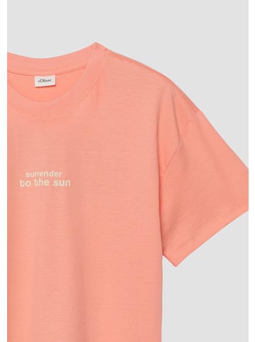 s.Oliver T-Shirt in 2218_hellorange