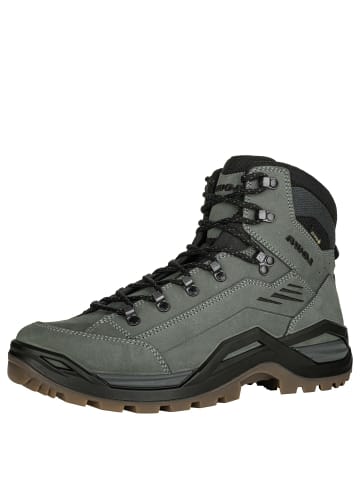 LOWA SHOES "Renegade Evo GTX Mid" in dunkelgrau/schwarz