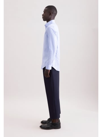 Seidensticker Business Hemd Slim in Mittelblau