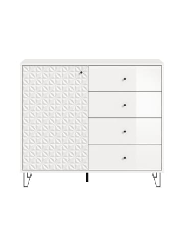 ebuy24 Weiß 110 x 40 cm