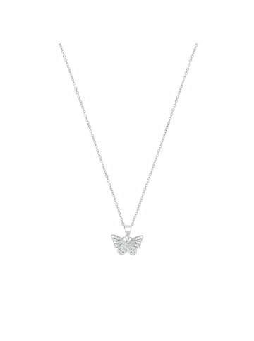 Amor Kette mit Anhänger Silber 925, rhodiniert in Silber