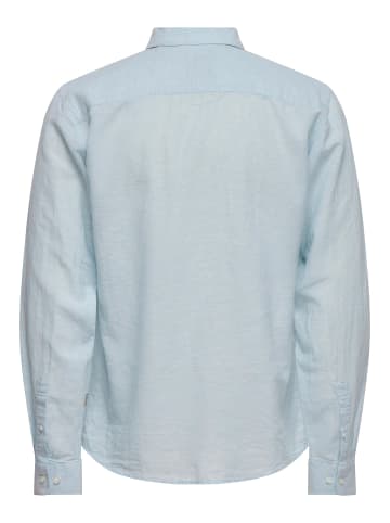 ONLY & SONS Hemd in Cashmere Blue