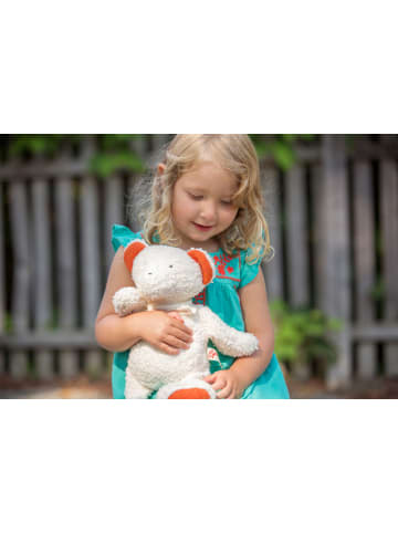 Efie Spieluhr Teddy, GOTS, Made in Germany, Größe: ca. 34 cm, Melodie Sandmann....