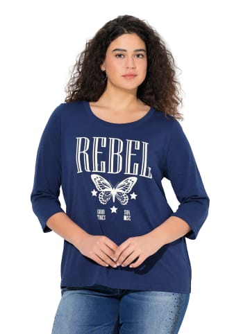 Ulla Popken Shirt in tintenblau