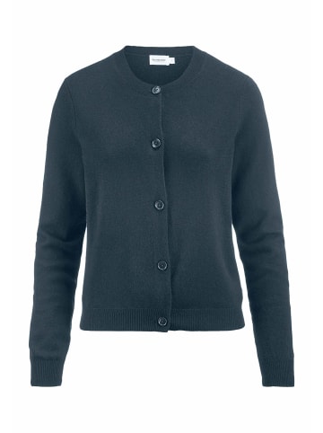 Hessnatur Strickjacke in dunkles petrol