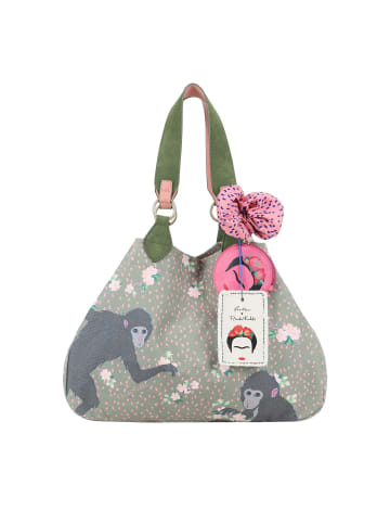 Fritzi aus Preußen Fritzi x Frida Kahlo Izzy Medium Limited Shopper Tasche 42 cm in jungle