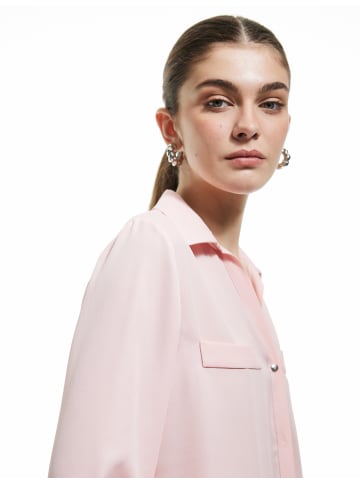 KOTON SHIRTS LS in Puderfarbe