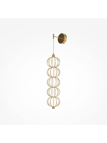 Licht-Erlebnisse Wandlampe EEK G (B)13.9 x (H)69.8 cm in GoldGold