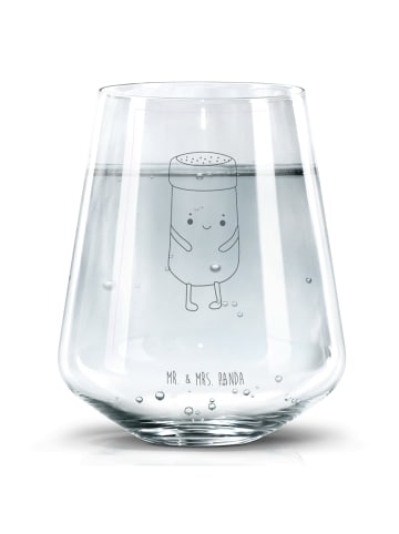 Mr. & Mrs. Panda Trinkglas Beste Freunde Salz ohne Spruch in Transparent