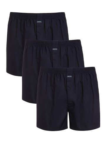 Jockey Boxershorts Everyday Woven 3 Stück in Dunkelblau