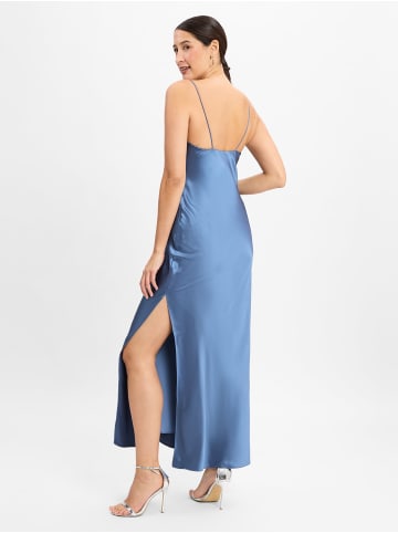 Marie Lund Abendkleid in indigo - 0002