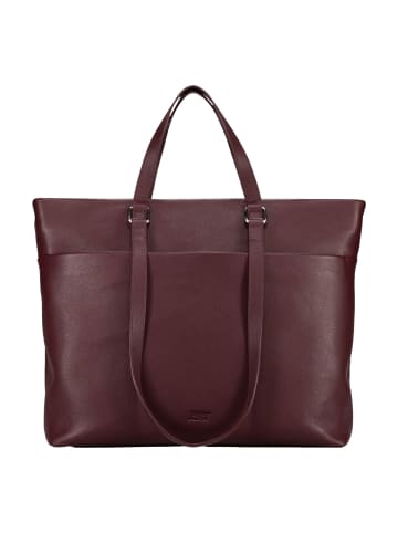 Jost Lysa Business Shopper Leder 36 cm Laptopfach red