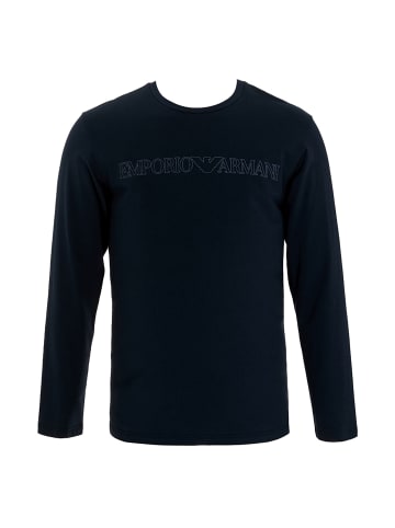 Emporio Armani Pyjama lang in Dunkelblau