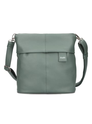 Zwei Mademoiselle.M Schultertasche 25 cm in eucalyptus