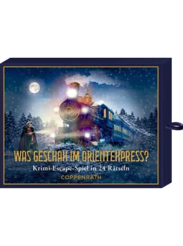 Coppenrath Kalender - Schachtelspiel - Was geschah im Orientexpress?