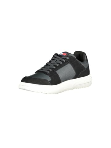 Tommy Hilfiger Schwarze Leder-Sneaker