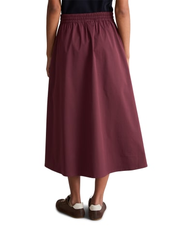 Marc O'Polo DENIM Ausgestellter Rock in Merlot Red