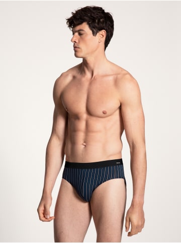 Calida Herren-Slip, 3er-Pack in schwarz