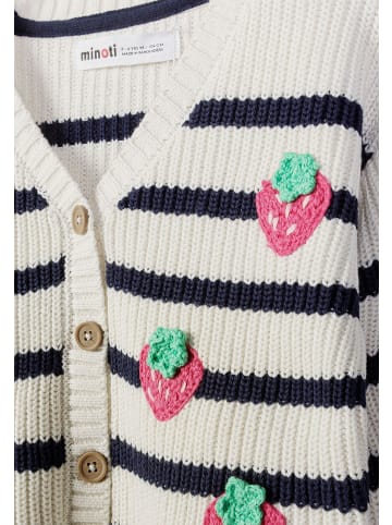 Minoti Cardigan 30KNIT105 in Blau