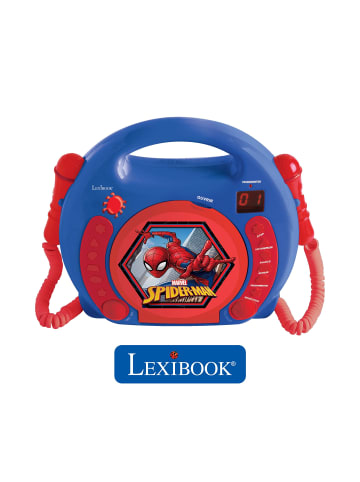 Lexibook Spider-Man Tragbarer CD-Player mit 2 Mikrofonen