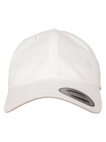  Flexfit  Flexfit Unisex Peached Cotton Twill Dad Cap in white