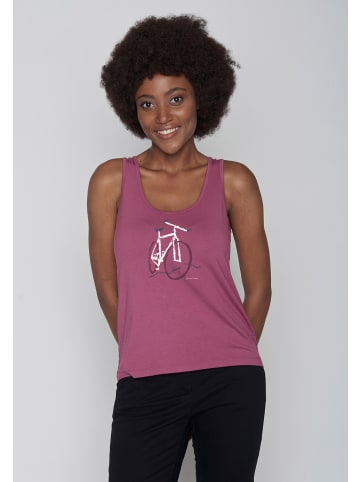 GreenBomb Top Bike Brush in Lila