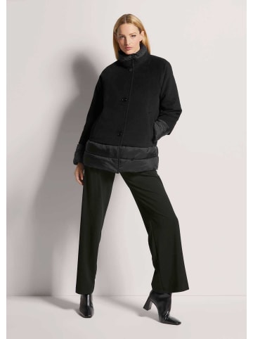 MADELEINE Jacke in Double-Layer-Optik in schwarz