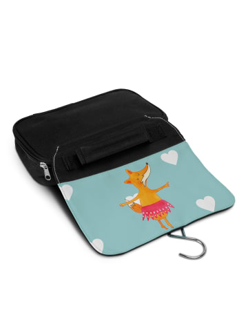 Mr. & Mrs. Panda badtasche Fuchs Ballerina ohne Spruch in Türkis Pastell