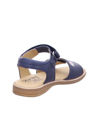 Däumling Sandale in blau