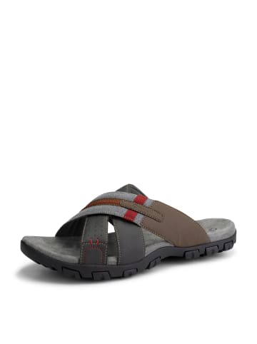 TRAVELIN' Zehentrenner Solsvik Slipper in Grau