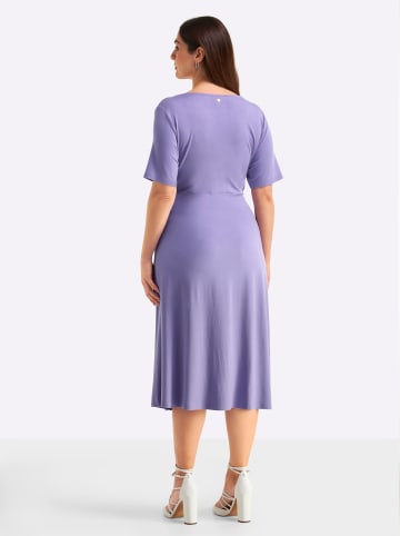 sheego Jersey-Kleid in lavendel