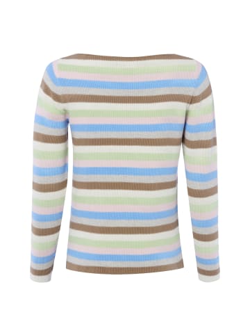 Pullover in taupe mehrfarbig - 0009