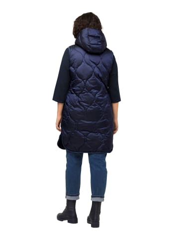 Ulla Popken Weste in nachtblau