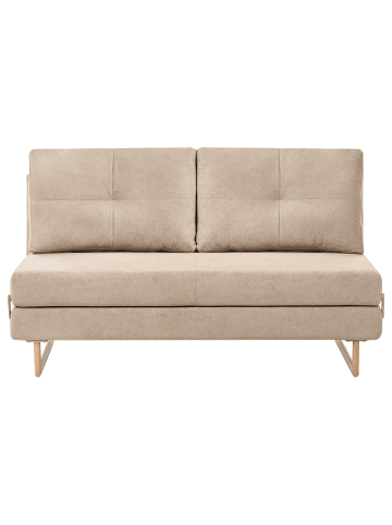 Beliani 3-tlg Schlafsofa JERSLEV in Braun