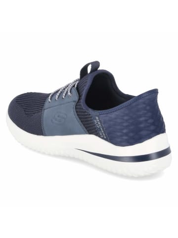 Skechers Schnürhalbschuh in blau