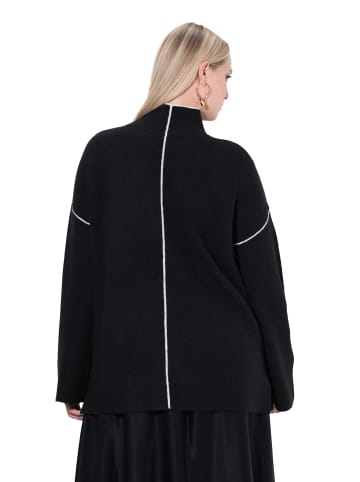 Ulla Popken Pullover in schwarz