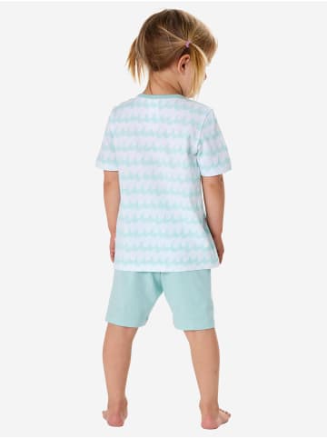 Schiesser Pyjama Nightwear in türkis