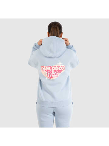 SMILODOX Hoodie Riva in Hellblau